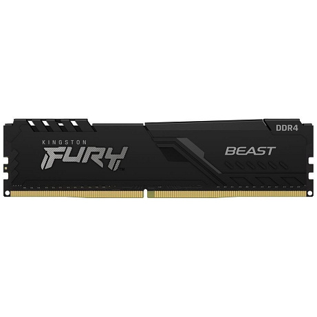 BAZAR KINGSTON DIMM DDR4 16GB 3200MT/s CL16 FURY Beast Černá (ROZBALENO)