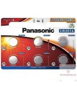 PANASONIC Lithiová baterie (knoflíková) CR-2016EL/6BP 3V (Blistr 6ks)