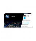 HP 657X High Yield azurová LJ Cartridge, CF471X