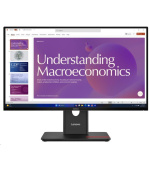LENOVO LCD T24D-40 - 23.8",IPS,16:9,1920x1080,120Hz,250cd/m2,1500:1,4ms,USB-C(96W PD),HDMI,DP,DPout,DC,USBHub,RJ45,Pivot