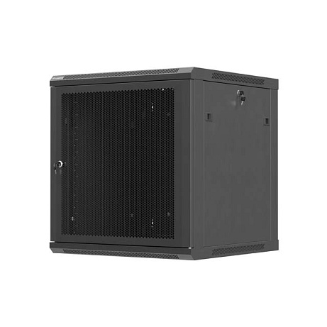 NÁSTĚNNÁ INSTALAČNÍ SKŘÍŇ 19" 12U 600X600 ČERNÉ P