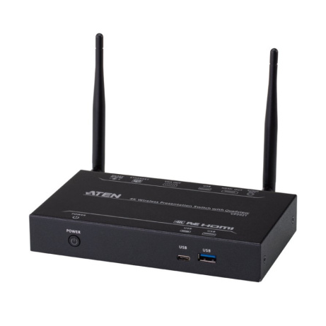 ATEN 4K Bezdrátový prezentační přepínač, QuadView