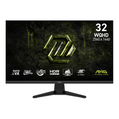 MSI MAG/325QF E18V/31,5"/VA/QHD/180Hz/0,5ms/Černá/3R