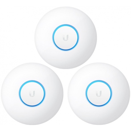 Ubiquiti UAP-nanoHD-3 - Compact UniFi Wave2 AC AP, bez PoE adaptéru, 3-pack