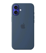 APPLE iPhone 16 Plus Silicone Case with MagSafe - Denim