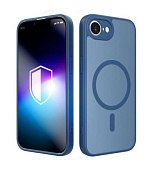 3mk ochranný kryt Misty MagCase Blue pro Apple iPhone 16E/ iPhone 17E