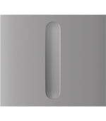 Ajax  CenterButton (Dimmer) vertical - Středový kryt stmívatelného tlačítka, vertikální instalace, mlhová
