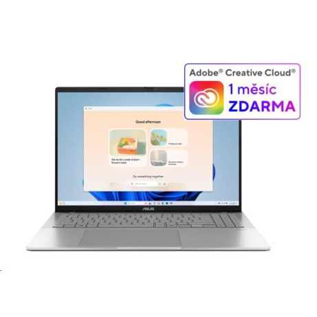 ASUS NTB Vivobook S16 (M3607KA-OLED037W), Ryzen AI 5 330, 16" 1920 x 1200, 32GB, 1TB SSD, Radeon, W11 Home, Silver