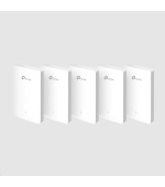 TP-Link EAP615-Wall(5-pack) OMADA WiFi6 AP (AX1800,2,4GHz/5GHz,4xGbELAN,1xPoE-in,1xPoE-out,13W)