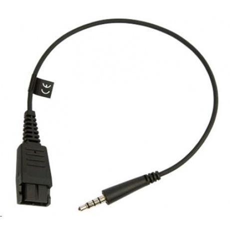 Jabra Cord (PC), QD-Jack 3,5mm, Blackberry, Iphone