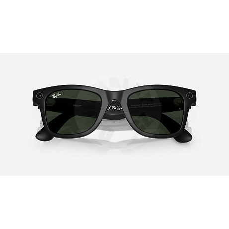 Meta Ray-Ban Gen1 Wayfarer - Matte Black/Clear to Graphite Green Transitions
