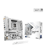 ASRock MB Sc LGA1851 B860M Challenger WiFi WHITE, Intel B860, 4xDDR5,1xHDMI, WiFi, mATX
