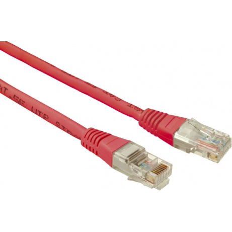 SOLARIX patch kabel CAT5E UTP PVC 2m červené