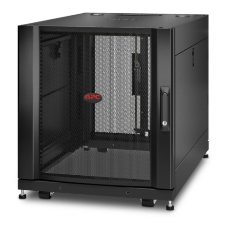 APC NetShelter SX 12U Server Rack Enclosure 600mm x 900mm w/ Sides Black