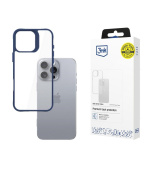 3mk Satin Armor Case+ Blue pro Apple iPhone 16 Pro Max