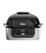 Ninja Foodi Airgrill horkovzdušná fritéza, 1760 W, gril s cyklonovou technologií, nepřilnavý povrch, černá