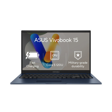 ASUS Vivobook 15/X1504VA-BQ3047W/5-120U/15,6"/FHD/16GB/512GB/Intel int/W11H/Blue/2R