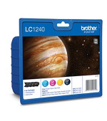 LC-1240VALBP (inkoust multipack-černá+tři barvy)
