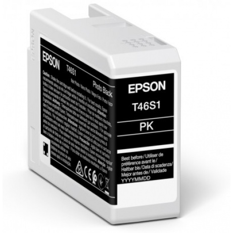 Epson Singlepack Black T46S1 UltraChrome Pro Zink