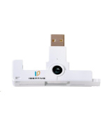 Identiv uTrust SmartFold SCR3500 A, USB, white