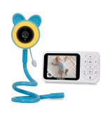EVOLVEO Baby Monitor N35, dětská chůvička s kamerou,VOX,teploměr,noční vidění,RGB světlo, Modrá