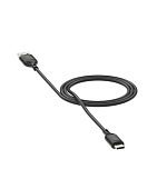 Kabel USB-A/USBC 1m - černý
