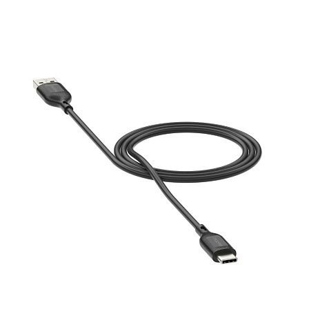Kabel USB-A/USBC 1m - černý