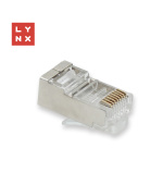 LYNX konektor STP Cat6a, 50µ, 100ks