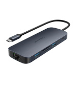Hyper® EcoSmart™ Gen.2 Dual HDMI USB-C 11-in-1 Hub 140W PD 3.1 Pass-thru