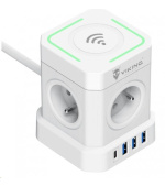 BAZAR - Viking síťový adaptér ACT44W - Poškozený obal (Komplet)