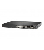 HPE Aruba Networking CX 6200F 24G Class4 PoE 4SFP+ 370W Switch