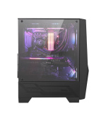 MSI MAG FORGE 100R/Midi Tower/Transpar./Černá
