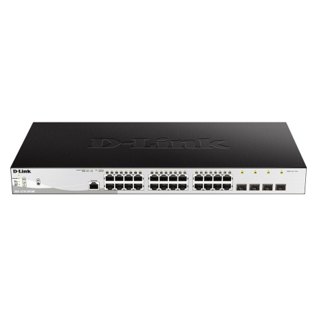 D-Link DGS-1210-28P/ME/E 24x 1G PoE + 4x 1G SFP Metro Ethernet Managed Switch