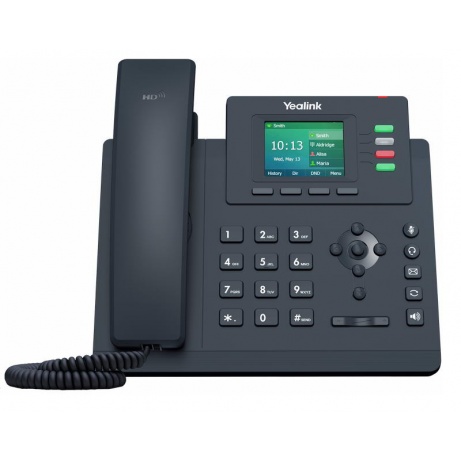 Yealink SIP-T33G SIP telefon, PoE, 2,4" 320x240 barevný LCD, 4 x SIP úč., GigE