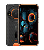 Smartphone Ulefone Power Armor 16S 4G 8GB 128GB, Black w Orange [No Charger], EU