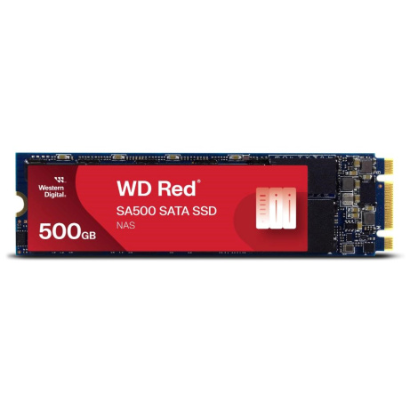 WD RED SSD 3D NAND WDS500G1R0B 500GB M.2 SATA Powered by SanDisk, (R:560, W:530MB/s)