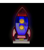 2Kids Toys LED NEON LIGHT lampička Raketa