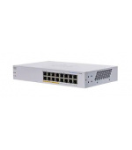 Cisco switch CBS110-16PP (16xGbE, 8xPoE+, 64W, fanless)