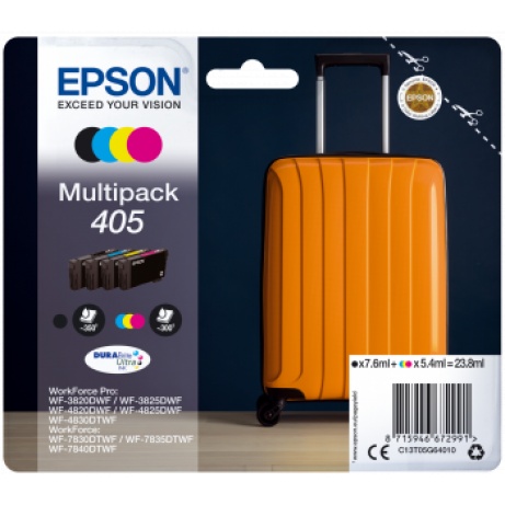 Epson Multipack 4 Colours 405 DURABrite Ultra Ink