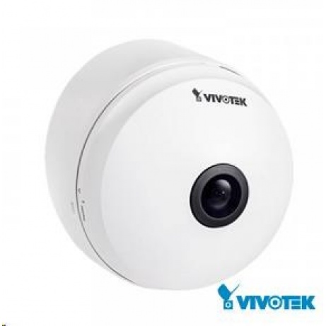 Vivotek FE9180-H, 3.6 Mpix, 15sn/s, obj. 1.16mm (360°), DI/DO, Mic.in, PoE, WDR Pro 87dB, MicroSDXC, 3DNR, vnitřní