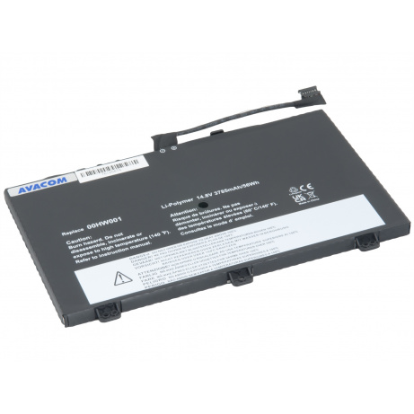 Baterie AVACOM pro Lenovo ThinkPad S3 Yoga 14 Series Li-Pol 14,8V 3785mAh 56Wh