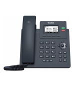 BAZAR - Yealink SIP-T31G IP telefon, 2,3" 132x64 grafický, 2x RJ45 10/100/1000, PoE, 2x SIP, adaptér - POŠKOZENÝ OBAL