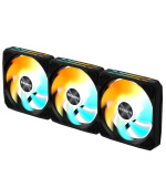 GIGABYTE ventilátor EZ CHAIN FAN 3-PACK, 3x120mm, černá
