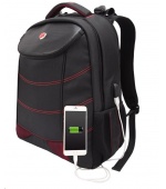 Bestlife herní batoh na 17" notebook s USB konektorem
