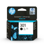 HP 301 Black Ink Cart, 3 ml, CH561EE (190 pages)