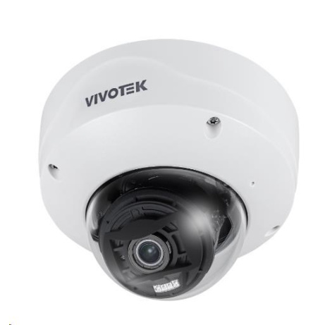 Vivotek FD9187-HT-V3 (2.7-13.5MM), (5Mpix) až 30sn/s, H.265, motorzoom 2.7-13.5mm (100-30°), POE, IR50m, SD