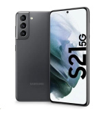 BAZAR - Samsung Galaxy S21 (G991), 128 GB, 5G, DS, EU, šedá - Po opravě (Náhradní krabice)