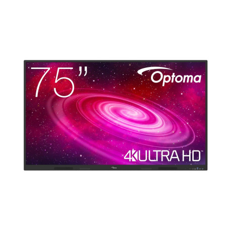 Optoma 1751RK IFPD 75" - interaktivní dotykový, 4K UHD, multidotyk 40prstu, Android 14, 8GB RAM / 64GB ROM