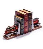 RoboTime 3D skládačka Zarážka na knihy Historický parní vlak
