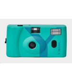 YASHICA MF-1 Snapshot Art Camera (Turquoise) - analogový fotoaparát